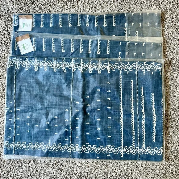 Shibori Pillow Case Covers 16x26 - Picture 1 of 4